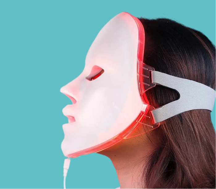 GlowLuxe LED Facial Beauty Device